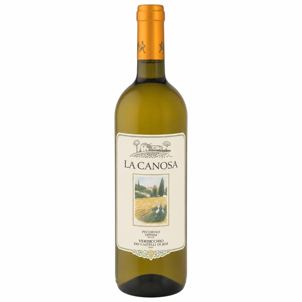 Pecorino Offida DOCG o Verdicchio dei Castelli di Jesi DOC La Canosa, 75 cl – Il Gigante