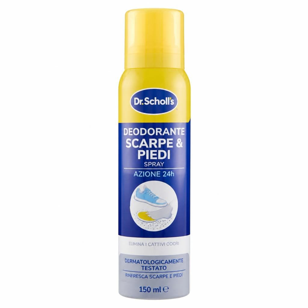 Dr. Scholl's deodorante per scarpe/piedi, 150 ml – Tigota