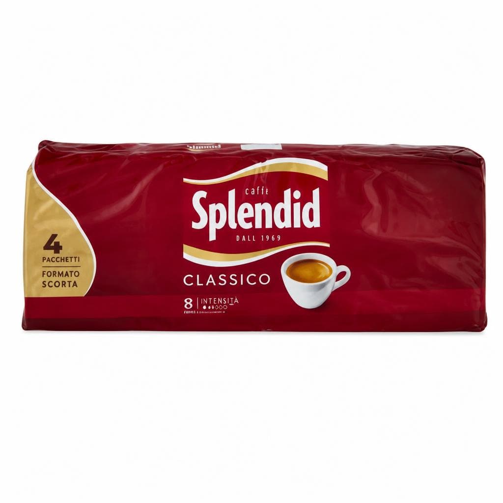Splendid Caffè macinato classico, 4 x 225 g – Iper La grande i