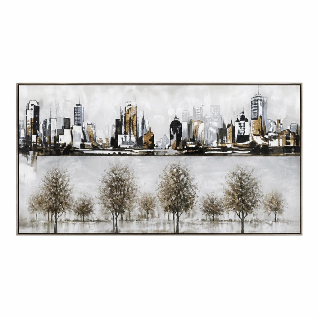 Quadro ad olio con cornice, 40x120 cm – Risparmio Casa