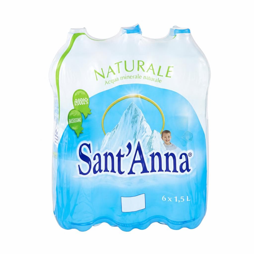 Acqua naturale Sant'Anna, 6 x 1,5 L – Bennet