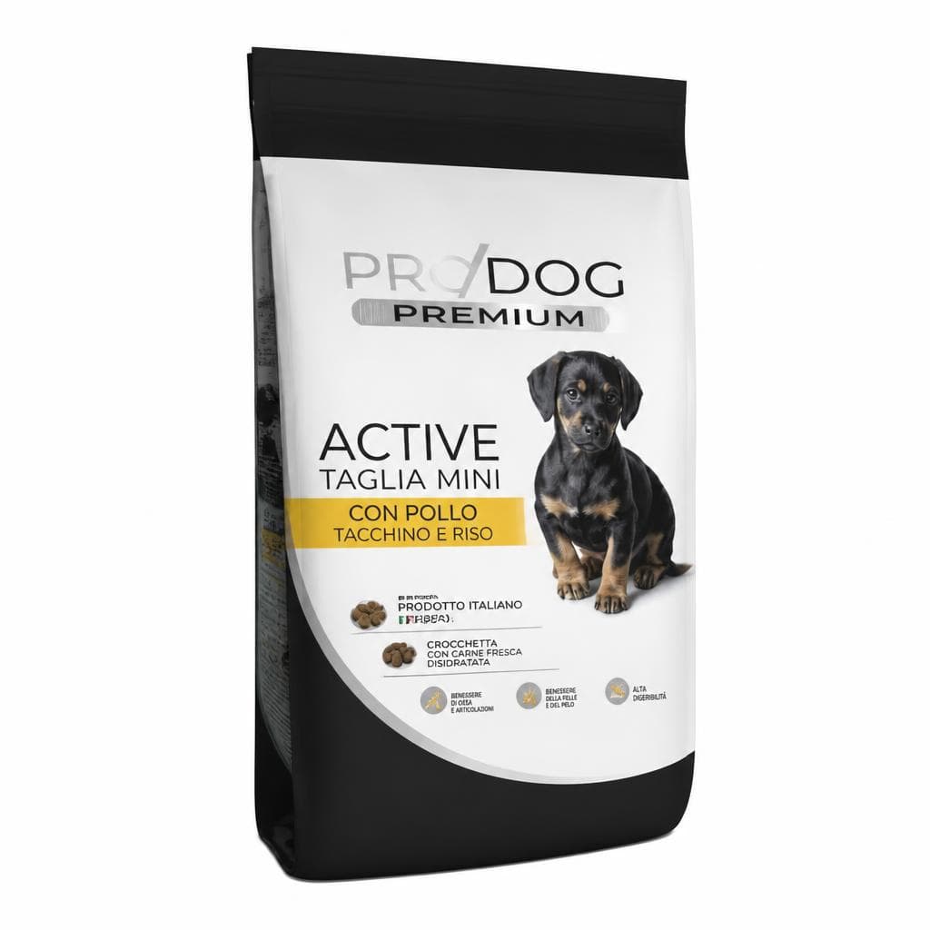 Crocchette Active per cane taglia mini Prodog, 1,5 kg – Penny