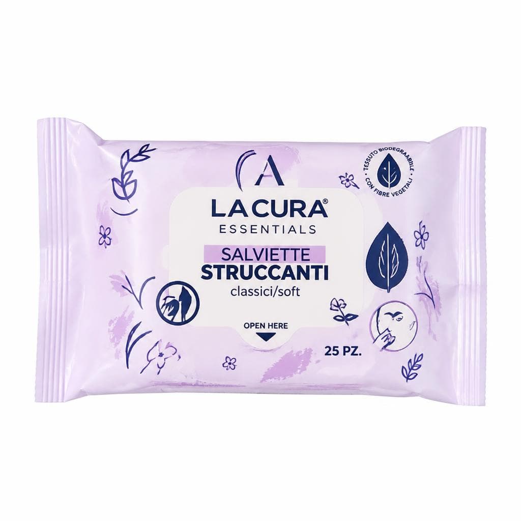 La Cura salviette struccanti 25 pezzi in offerta da ALDI