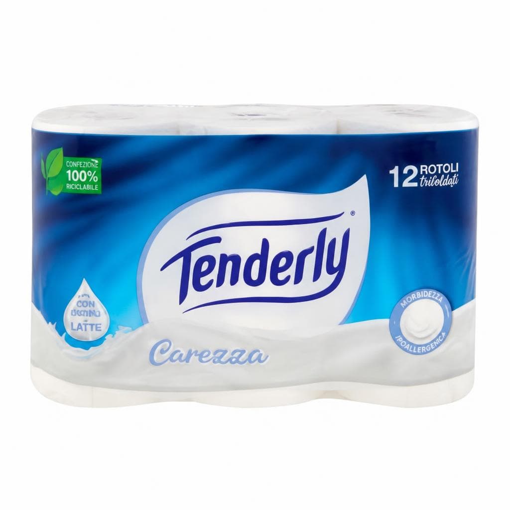 Carta Igienica Carezza Tenderly, Conf. 12 pezzi – Carrefour