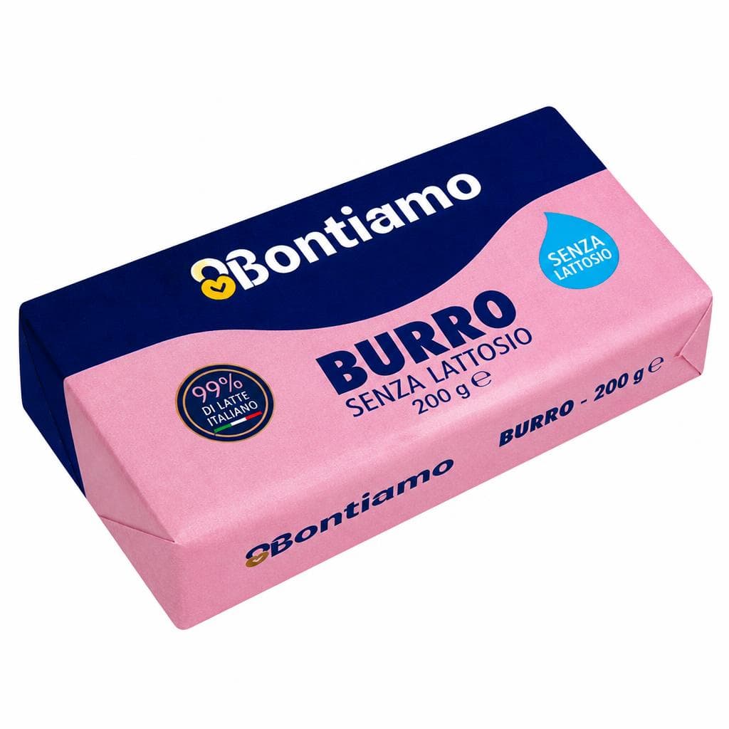 Burro senza lattosio Bontiamo, 200 g – Bennet