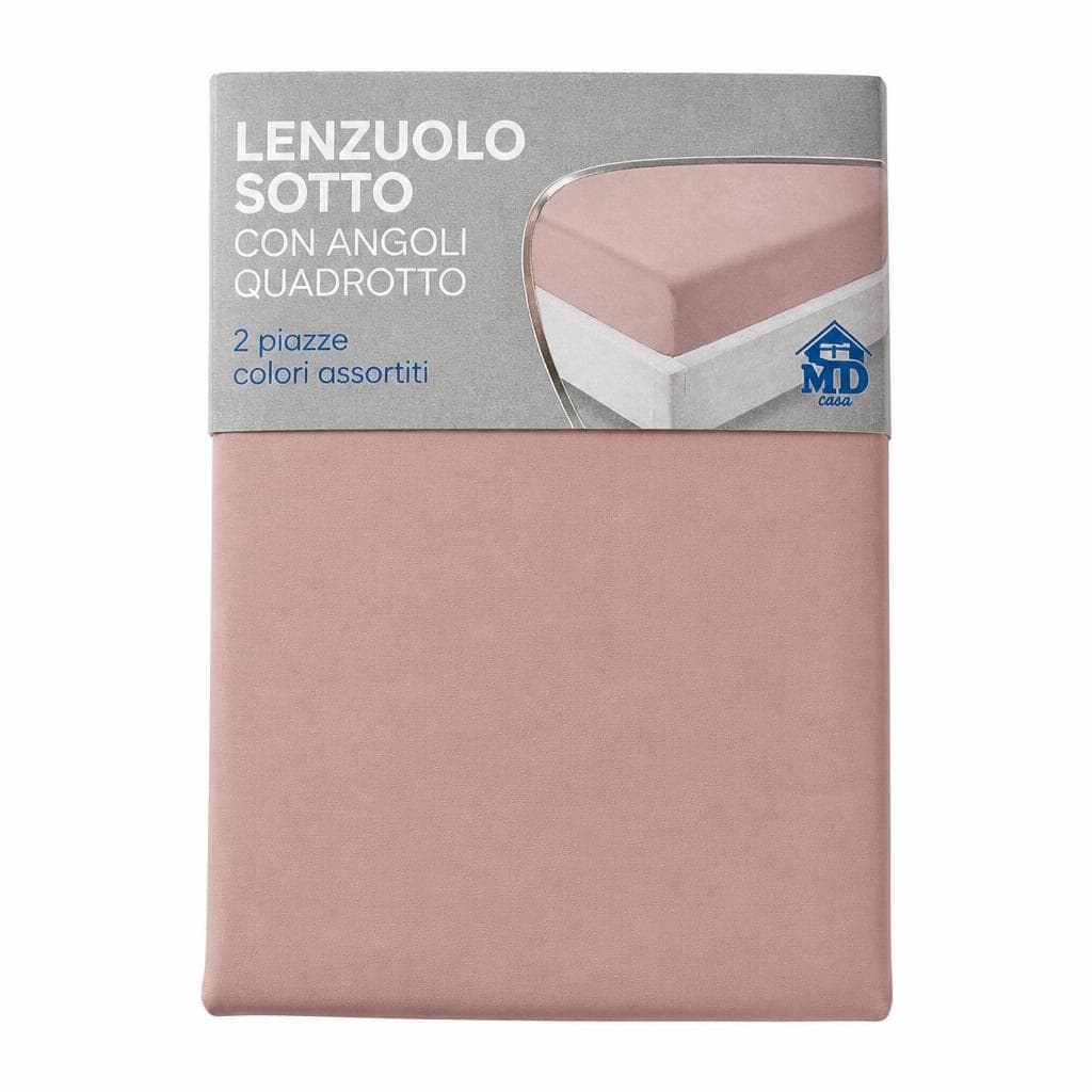 Lenzuolo sotto con angoli quadrotto – MD
