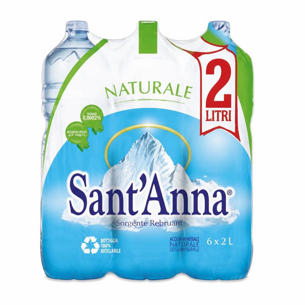 Sant'Anna Acqua minerale naturale, 6x 2 l – Lidl