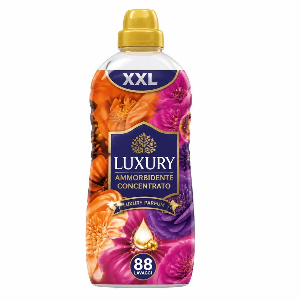 Luxury ammorbidente concentrato XXL, 88 lavaggi – Risparmio Casa