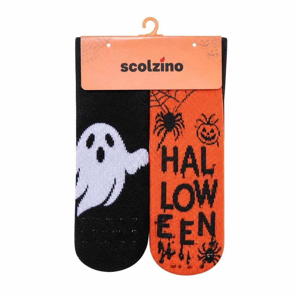 Scolzino calzino antiscivolo Halloween, fantasie e taglie assortite – Penny