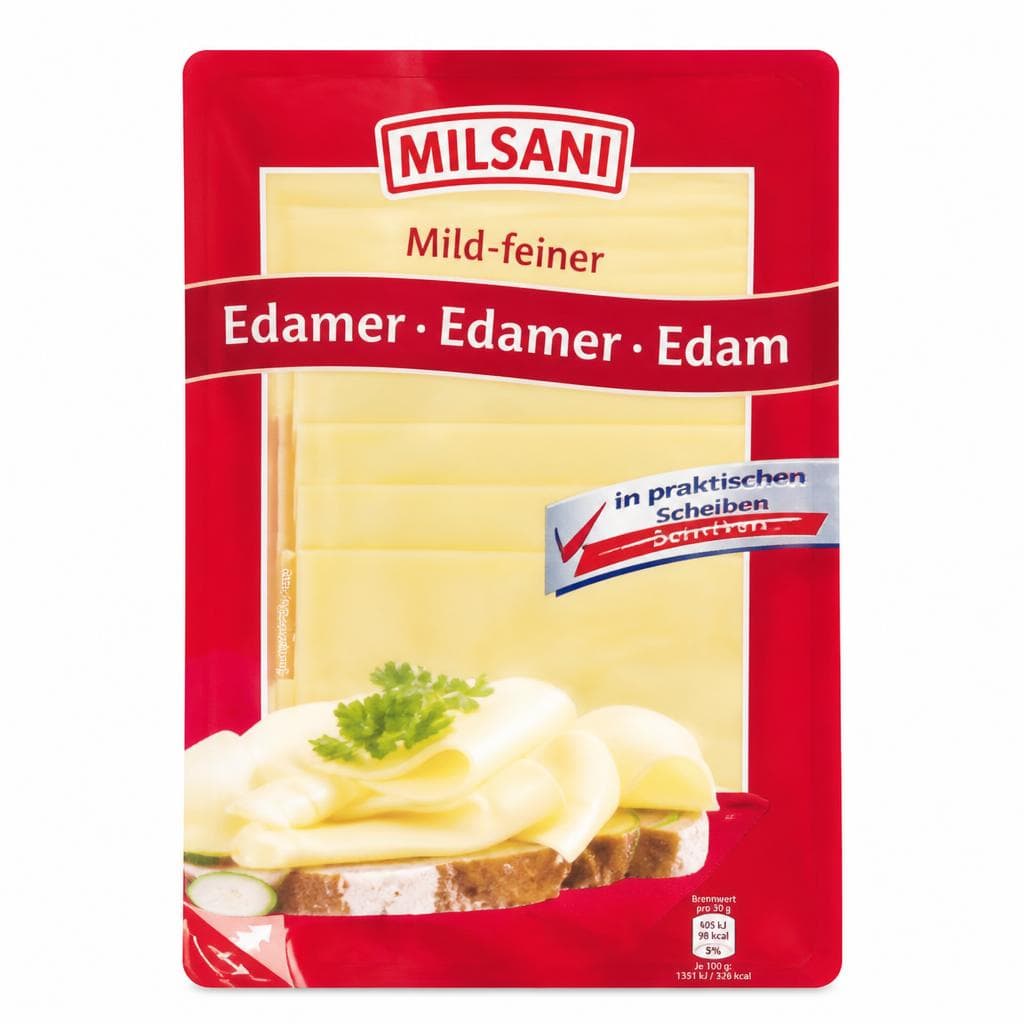 Milsani Edamer a fette, 400 g – ALDI