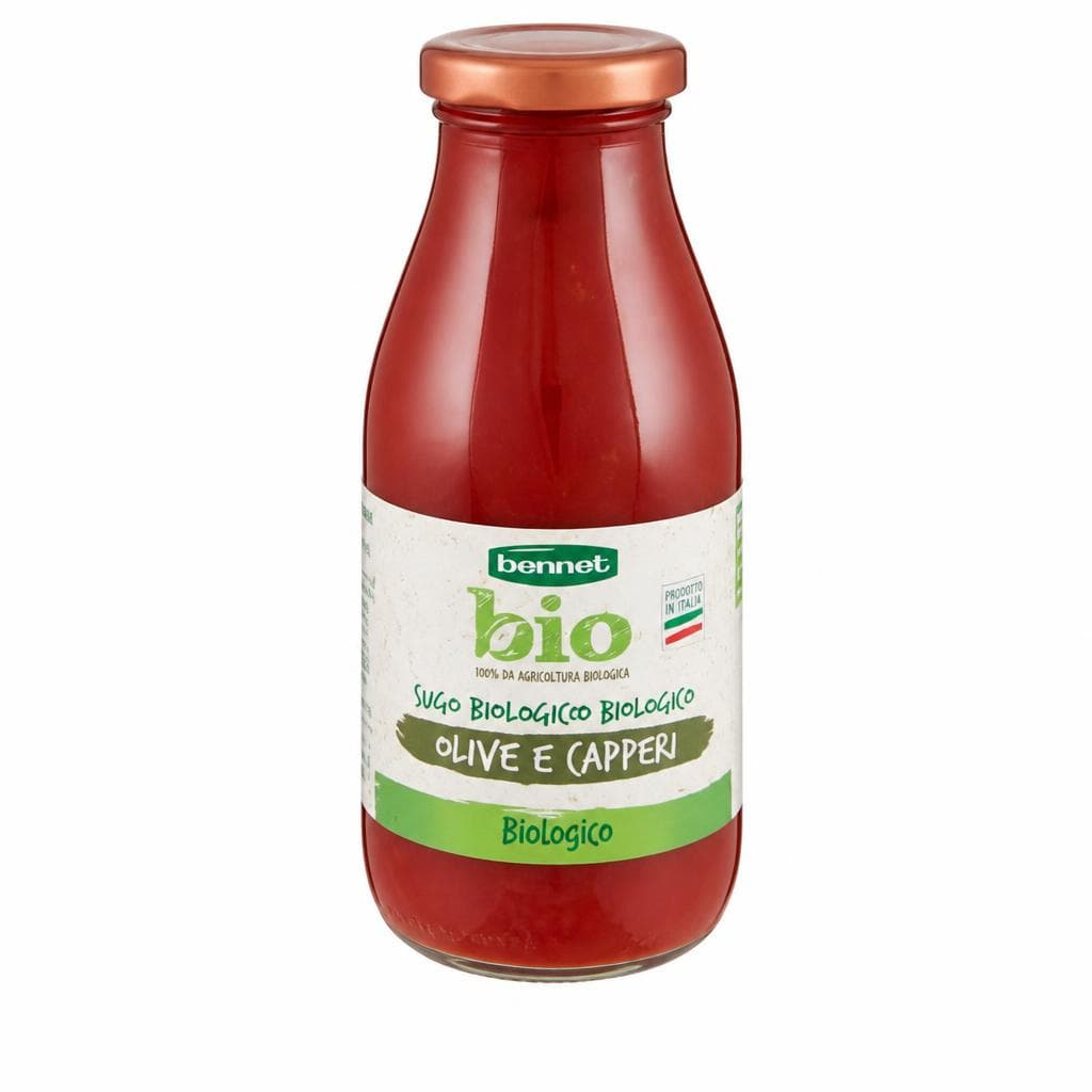 Sugo biologico Bennet Bio, 250 g – Bennet