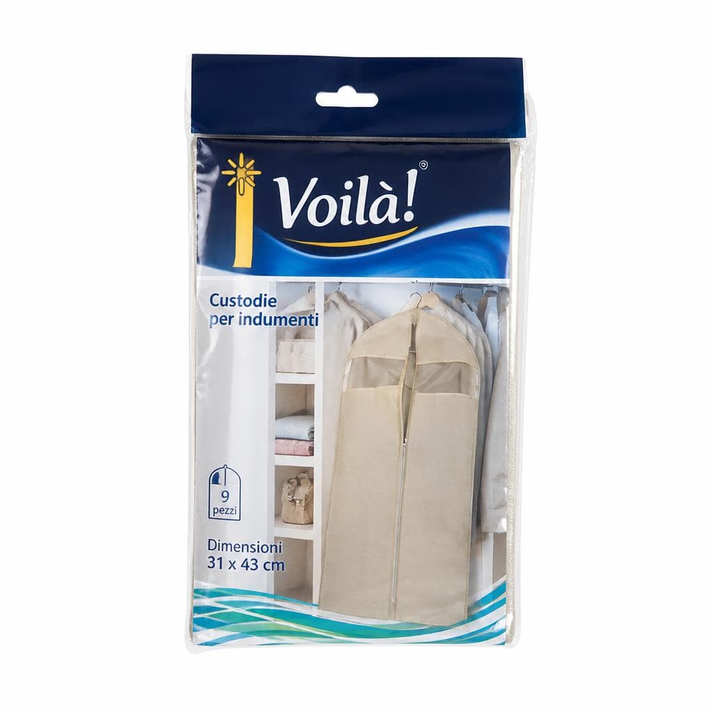 Custodie per indumenti, 9 custodie Domopak – Iper La grande i