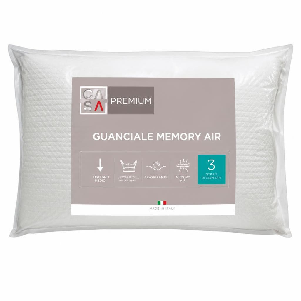 Guanciale Memory Air Casa Premium, cm 42x72 – Bennet