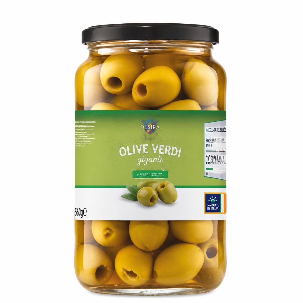 Olive verdi giganti, 560 g CUCINA – ALDI