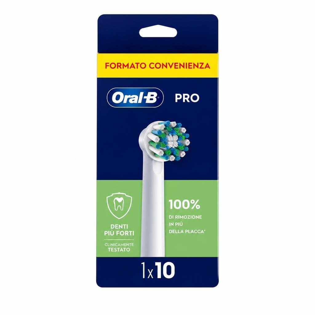 Testine Pro Cross Action EB50RX 10 pezzi Oral-B in offerta da Comet
