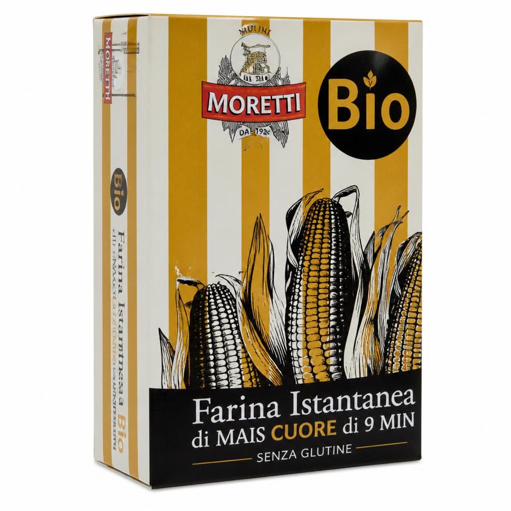 Polenta Istantanea Bio Molino Moretti, 375 g – Carrefour