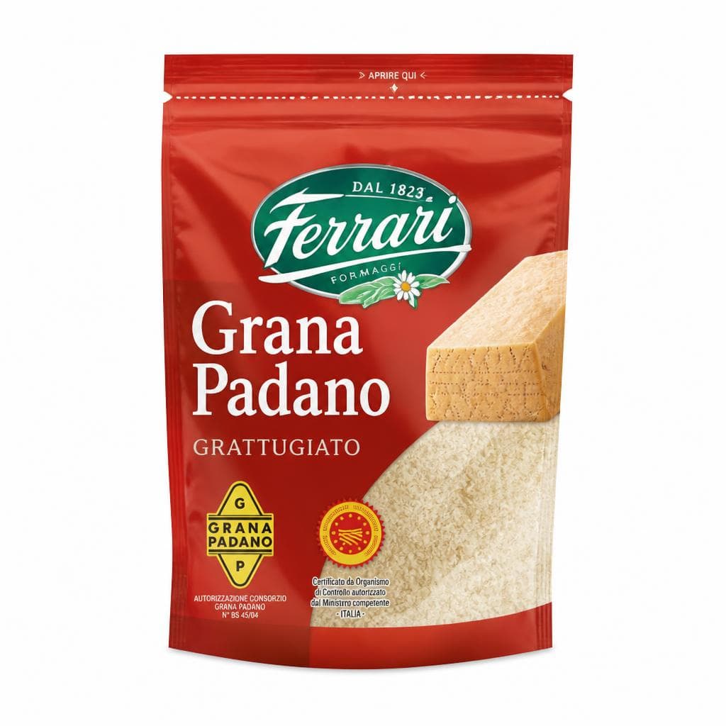 Grana Padano DOP Grattugiato, 3 pezzi x 100 g – Carrefour