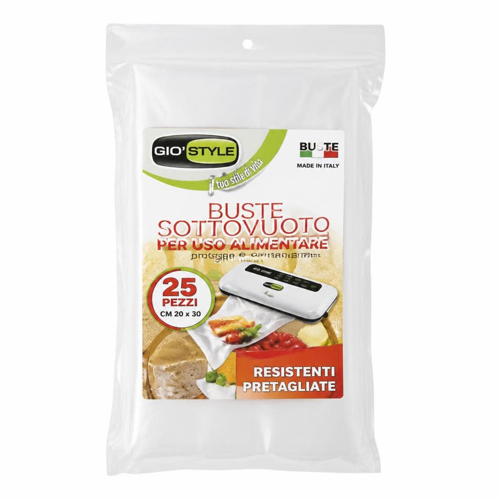 Buste sottovuoto assortite, 25 pezzi – Risparmio Casa