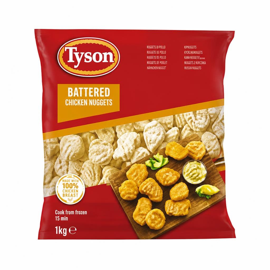 Nuggets di pollo 1 kg Tyson in offerta da MD