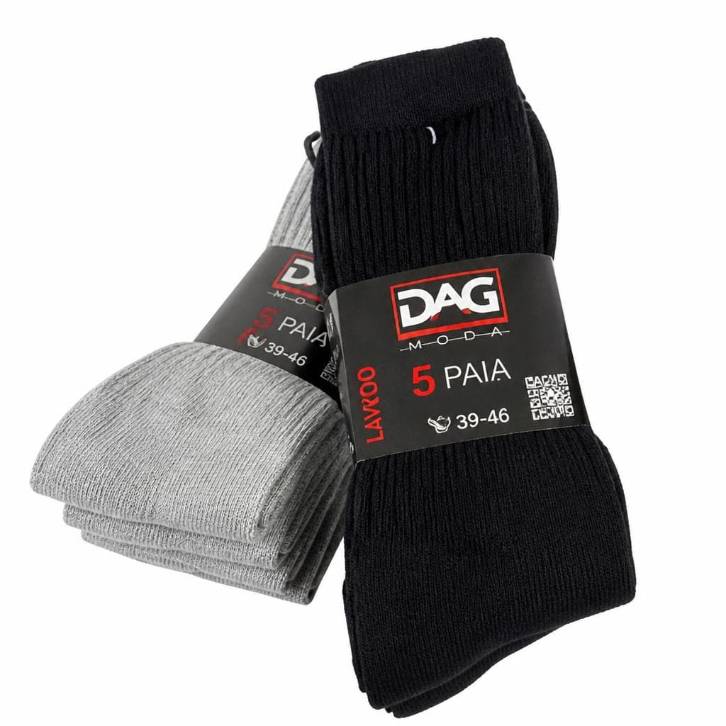 DAG calze lavoro o tennis uomo, 5 paia, mis. 39/46 – Iper La grande i
