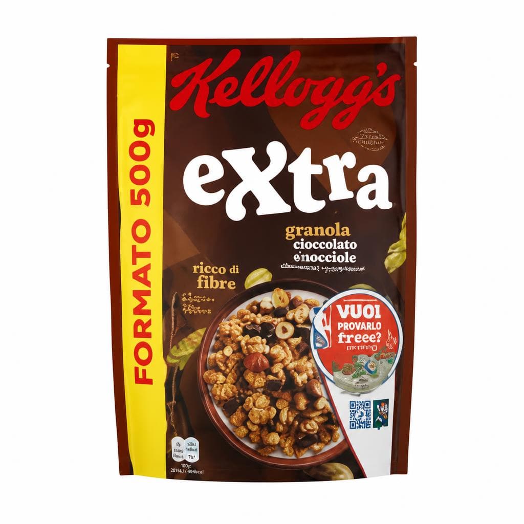 Granola Extra Kellogg's, 500 g – Bennet