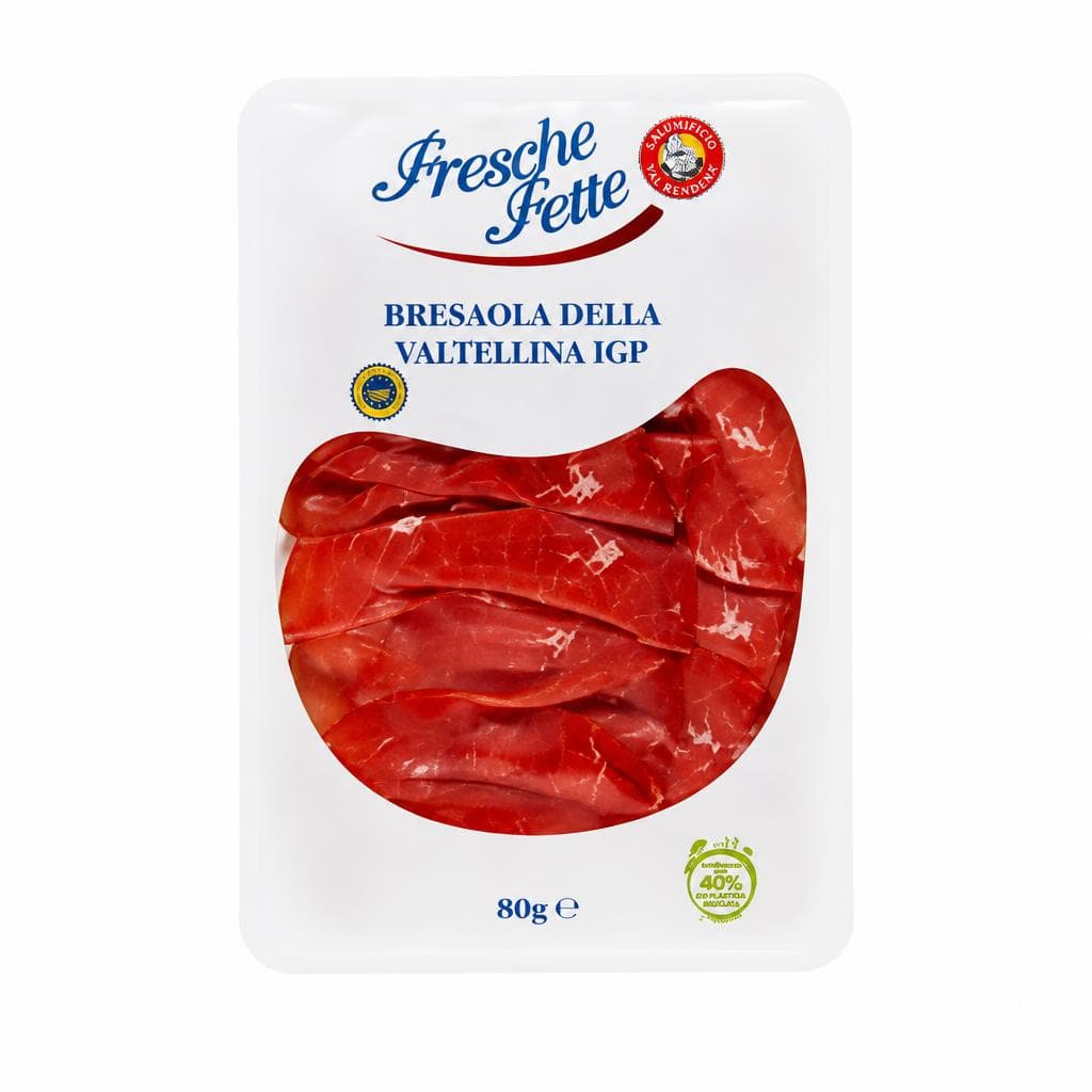 Fresche Fette bresaola della Valtellina IGP 80 g in offerta da Eurospin