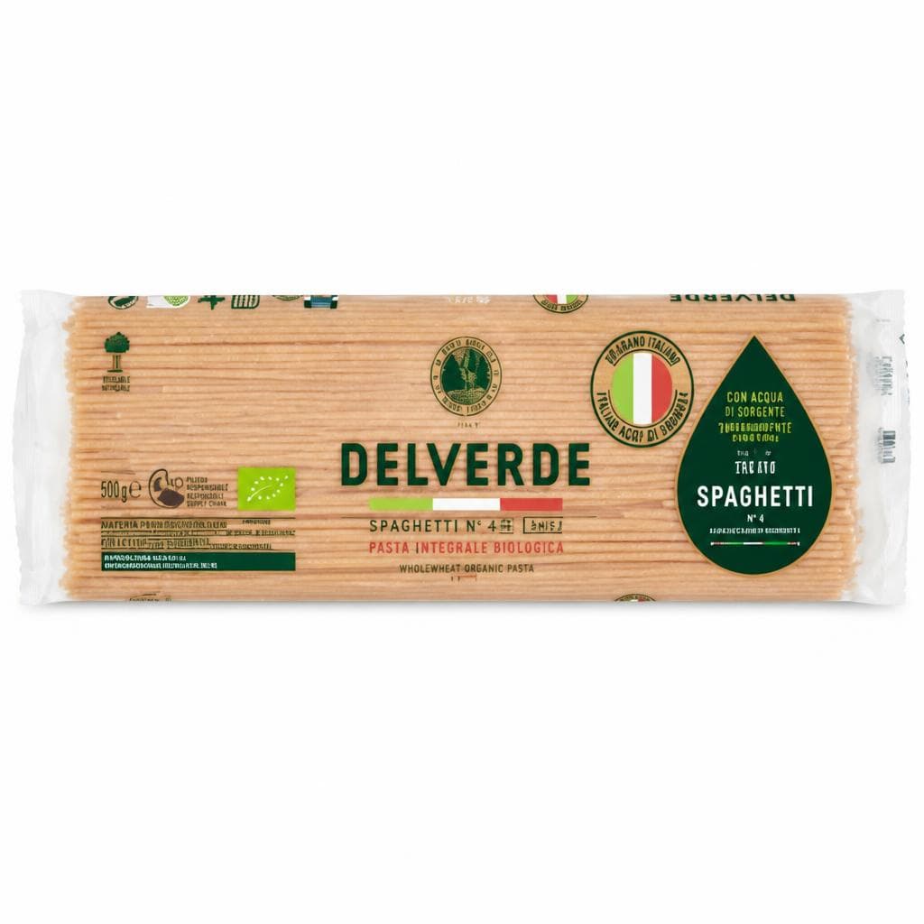 Pasta Integrale Biologica Del Verde, 500 g DELVERDE – Carrefour