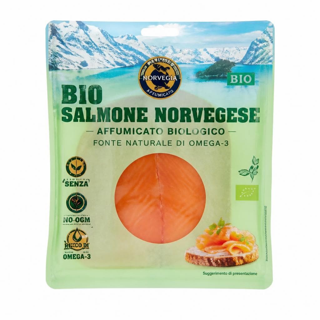 Salmone Norvegese Affumicato Bio, 75 g – Carrefour