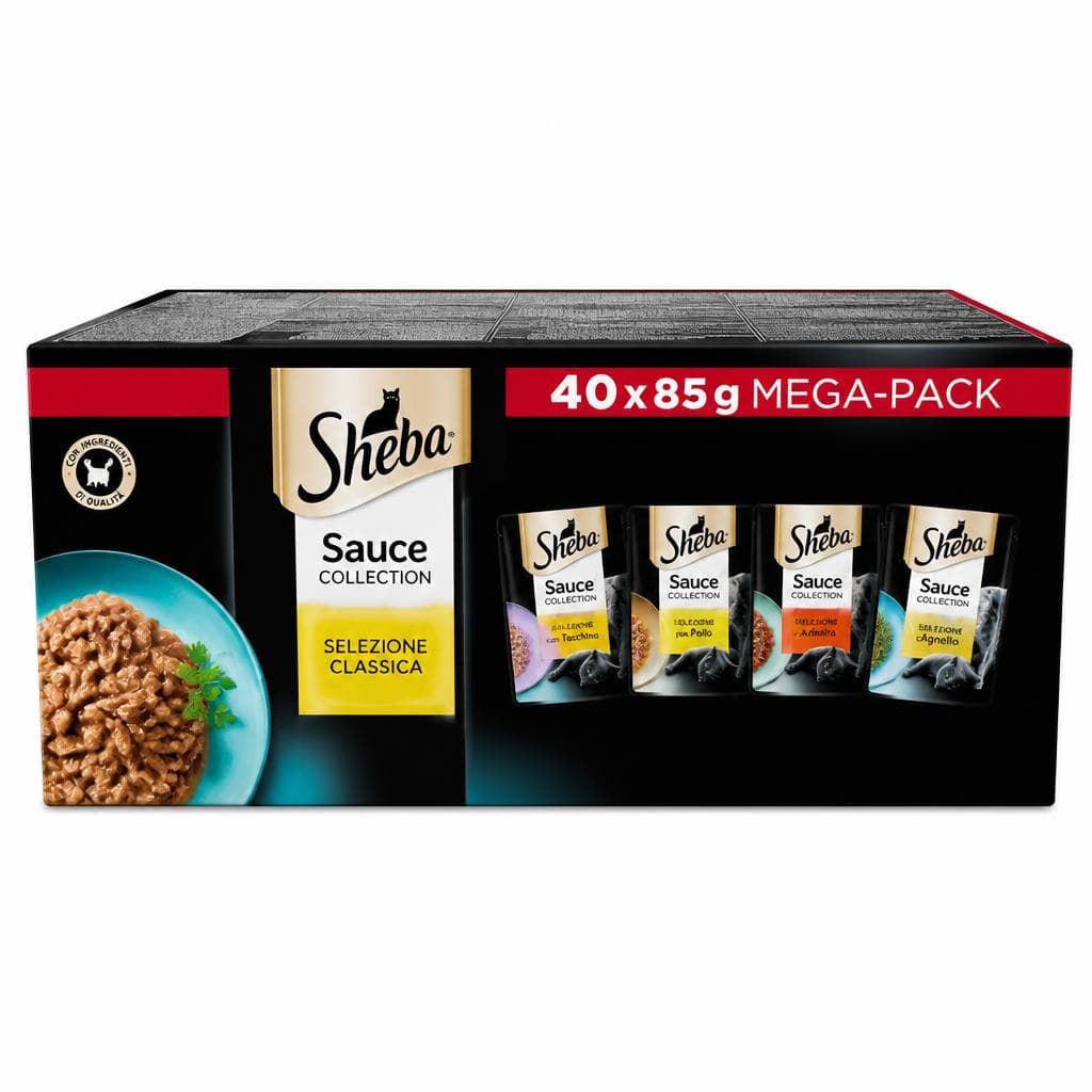 Sheba alimento umido per gatti, 85 g x40 – Iper La grande i
