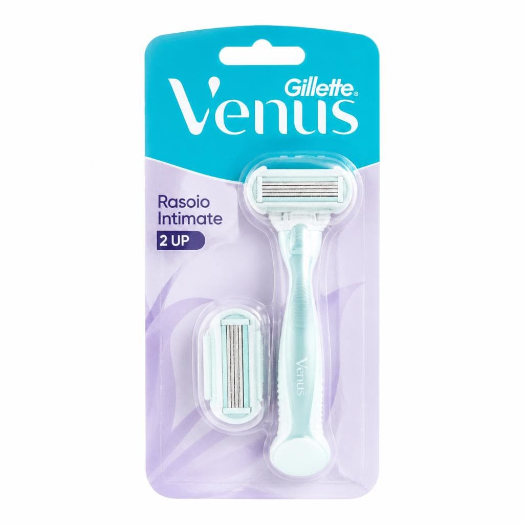 Gillette Venus rasoio Intimate 2UP, 1 manico + 2 lamette – Bennet