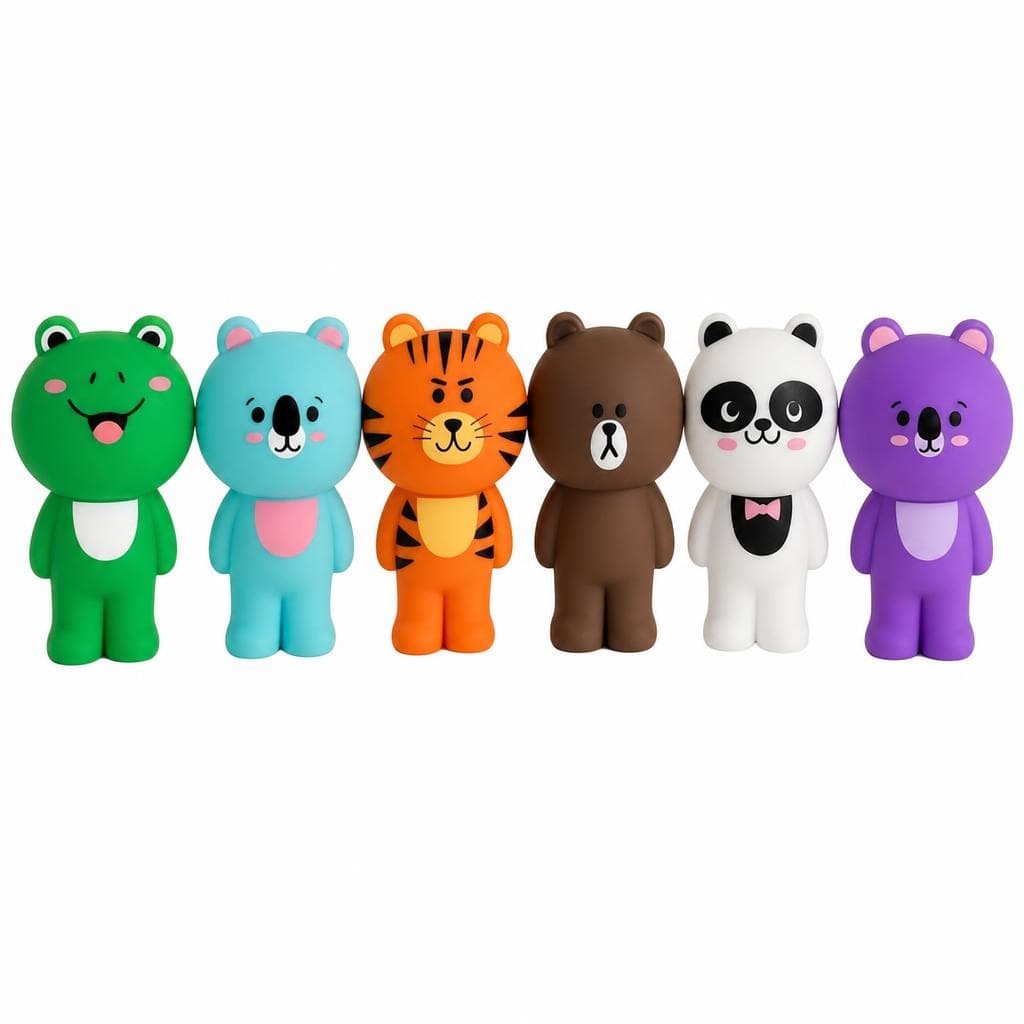 Bustina in silicone 3D Animal Playtoy in offerta da Iper La grande i