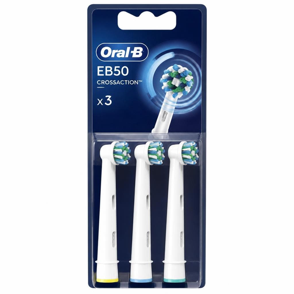 Testine di ricambio EB50 Cross Action e Sensitive, 9 pezzi Oral-B – Unieuro