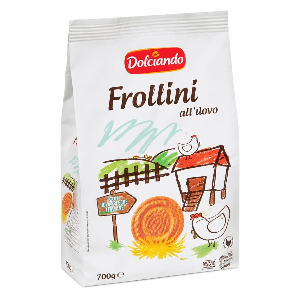 Dolciando frollini all'uovo 700 g in offerta da Eurospin