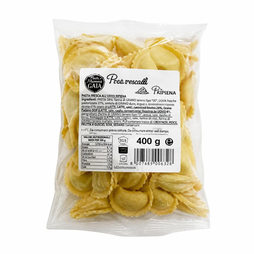 Pasta fresca ripiena, 400 g Le ricette di Mamma Gaia – Bennet