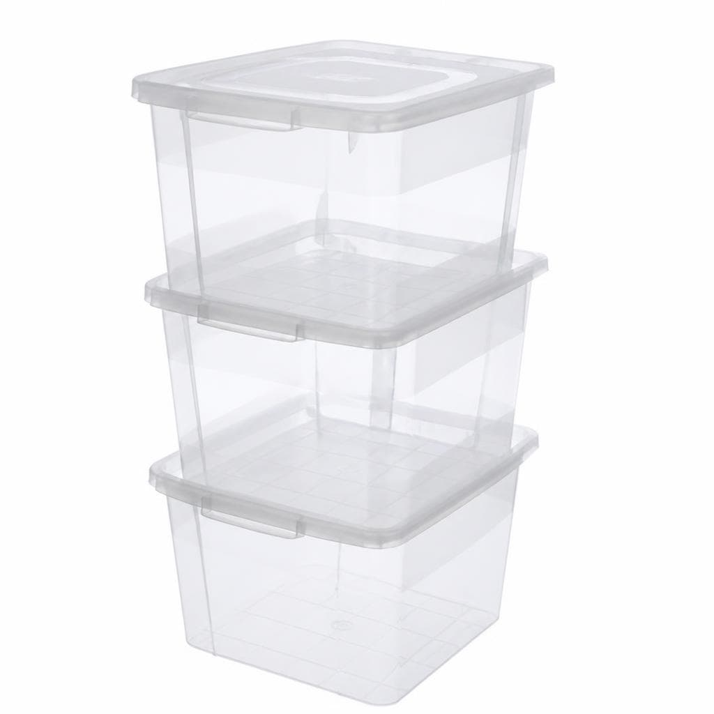 Set scatole trasparenti Turna Domoliving – Bennet