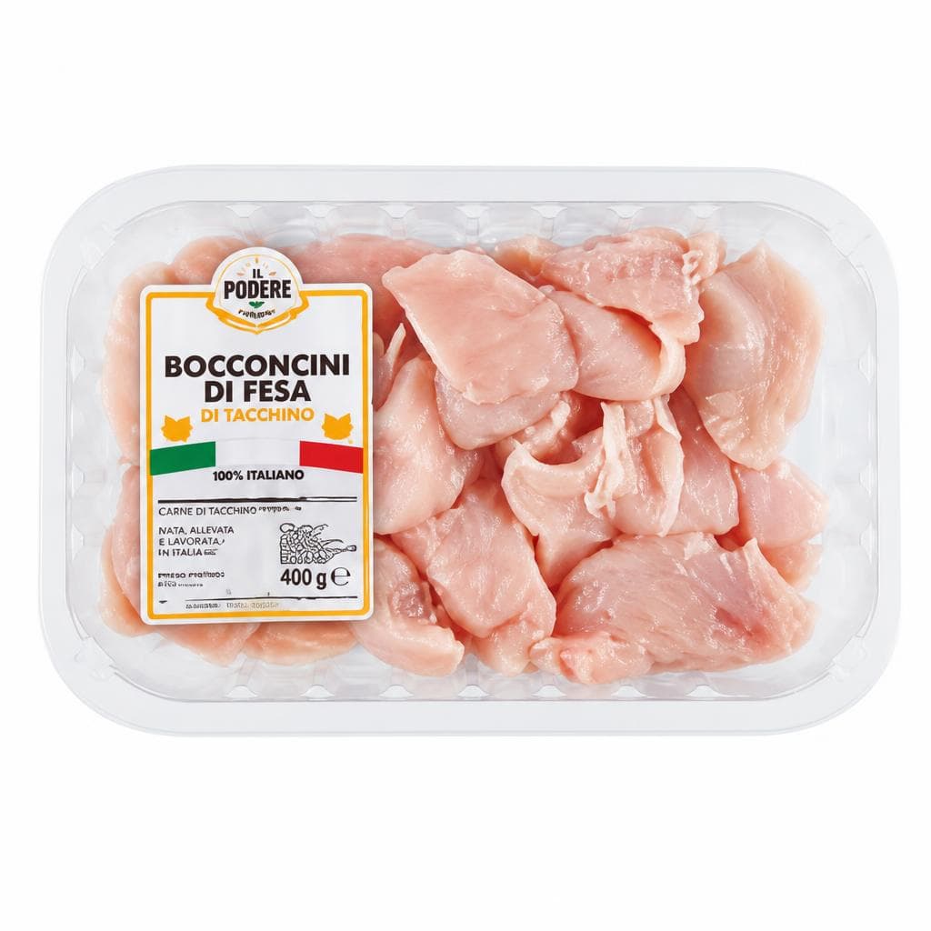 Il Podere Bocconcini di fesa di tacchino, 400 g – ALDI