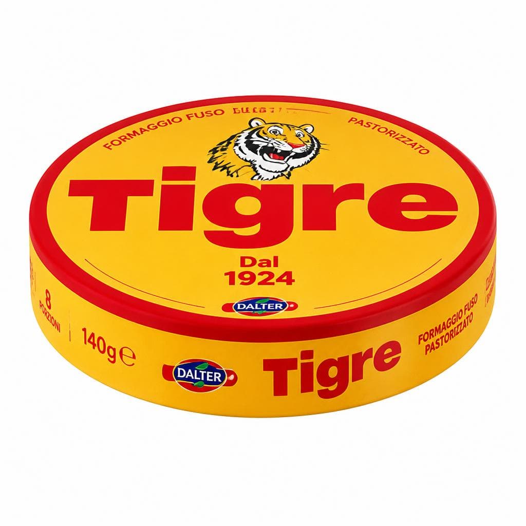 Formaggio fuso pastorizzato Tigre, 140 g – Bennet