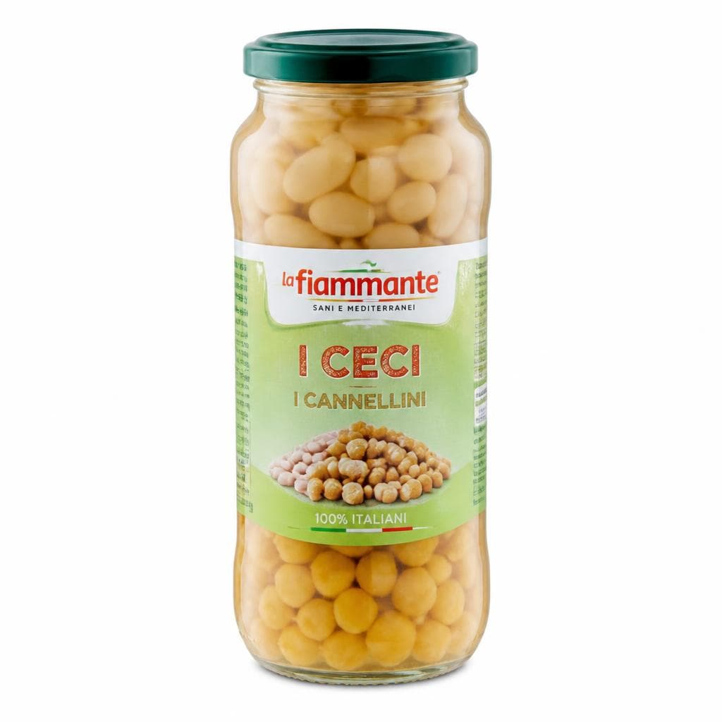 Fagioli cannellini, ceci La Fiammante, 3 x 400 g = 1,2 kg – Penny