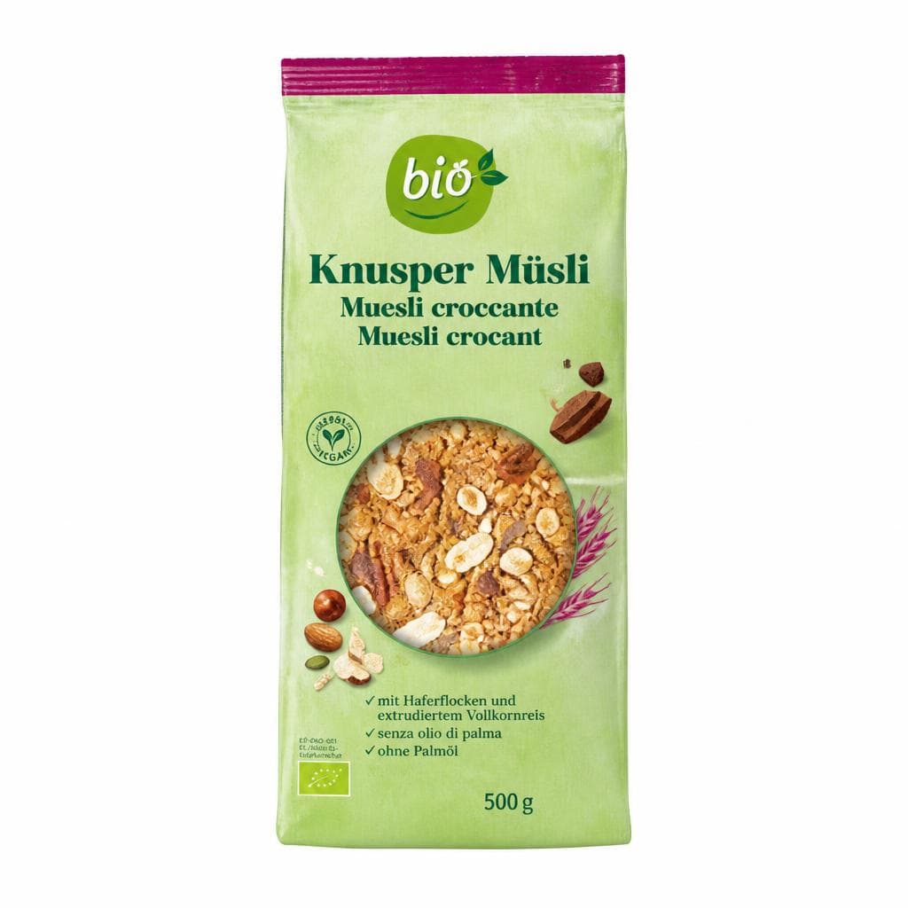 Müsli croccante Bio, 500 g – ALDI