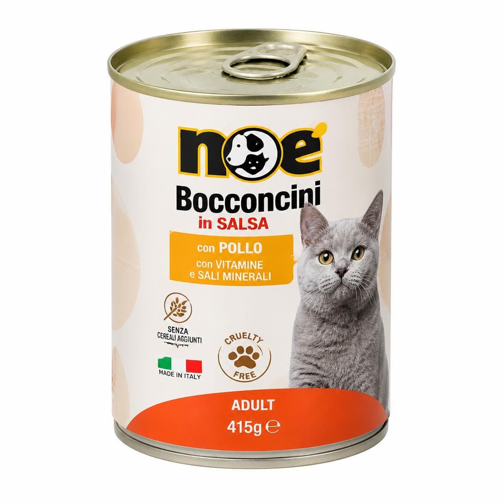 Noe bocconcini gatto 415 GR in offerta da Risparmio Casa