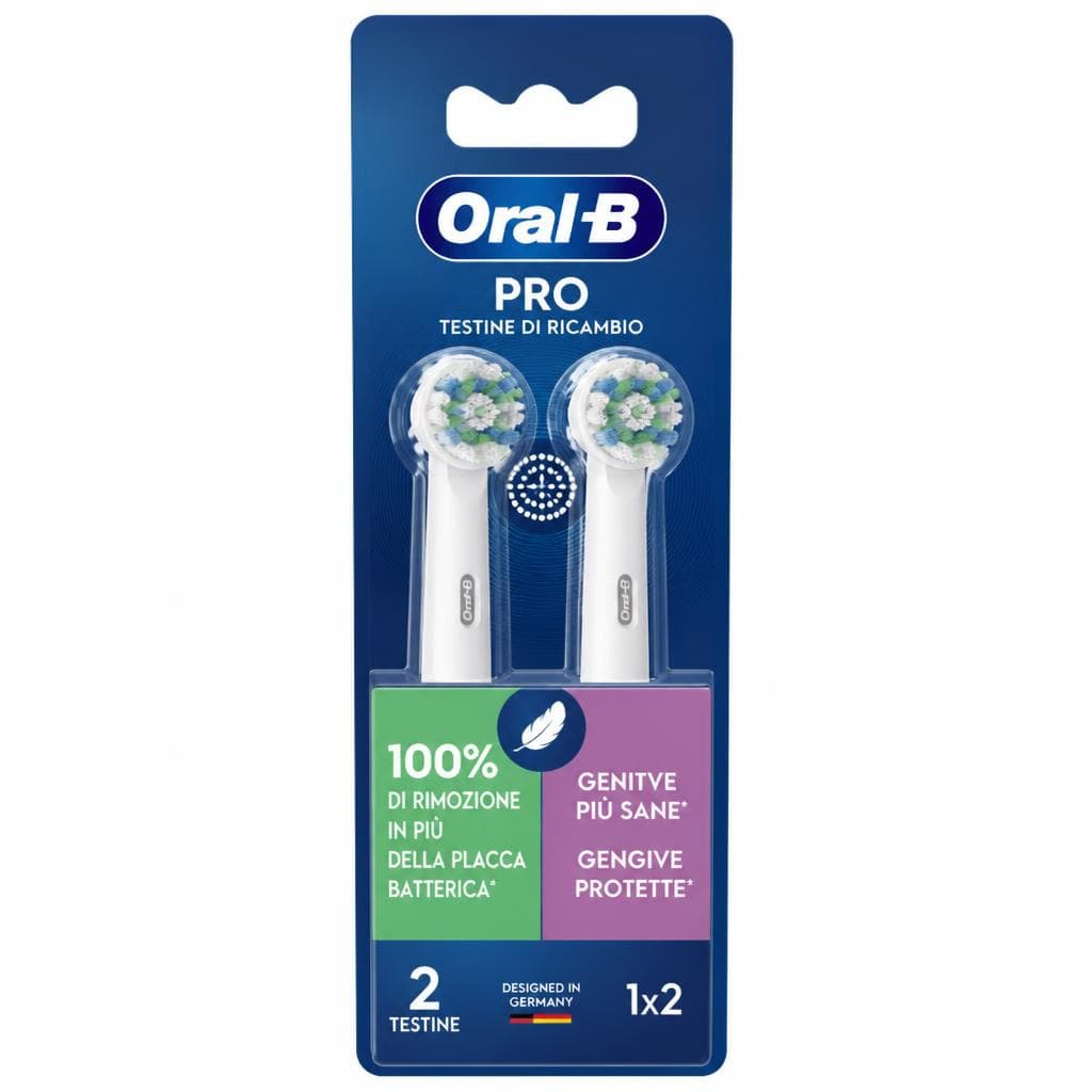 Testine di ricambio Pro spazzolino elettrico Oral-B, conf. da 6 – Bennet