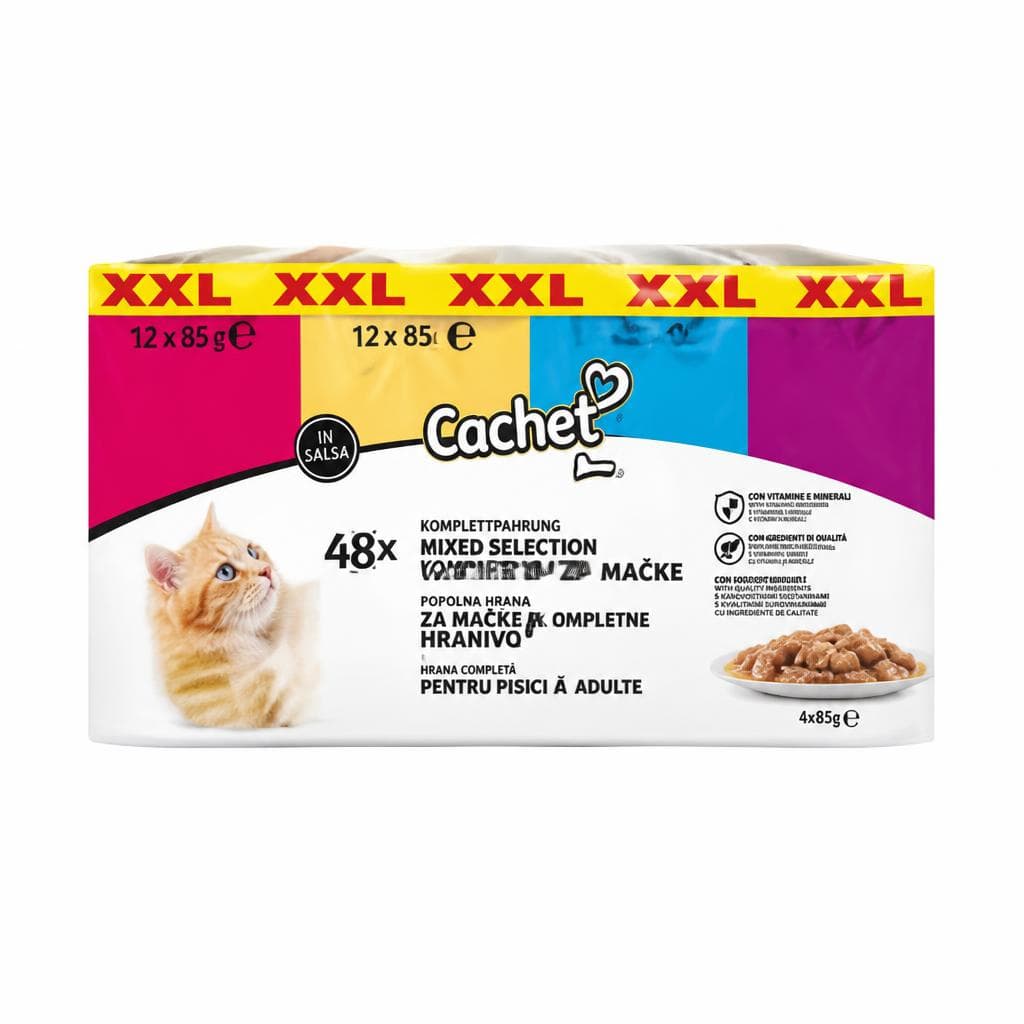 Cachet cibo per gatti, 48 x 85 g – ALDI