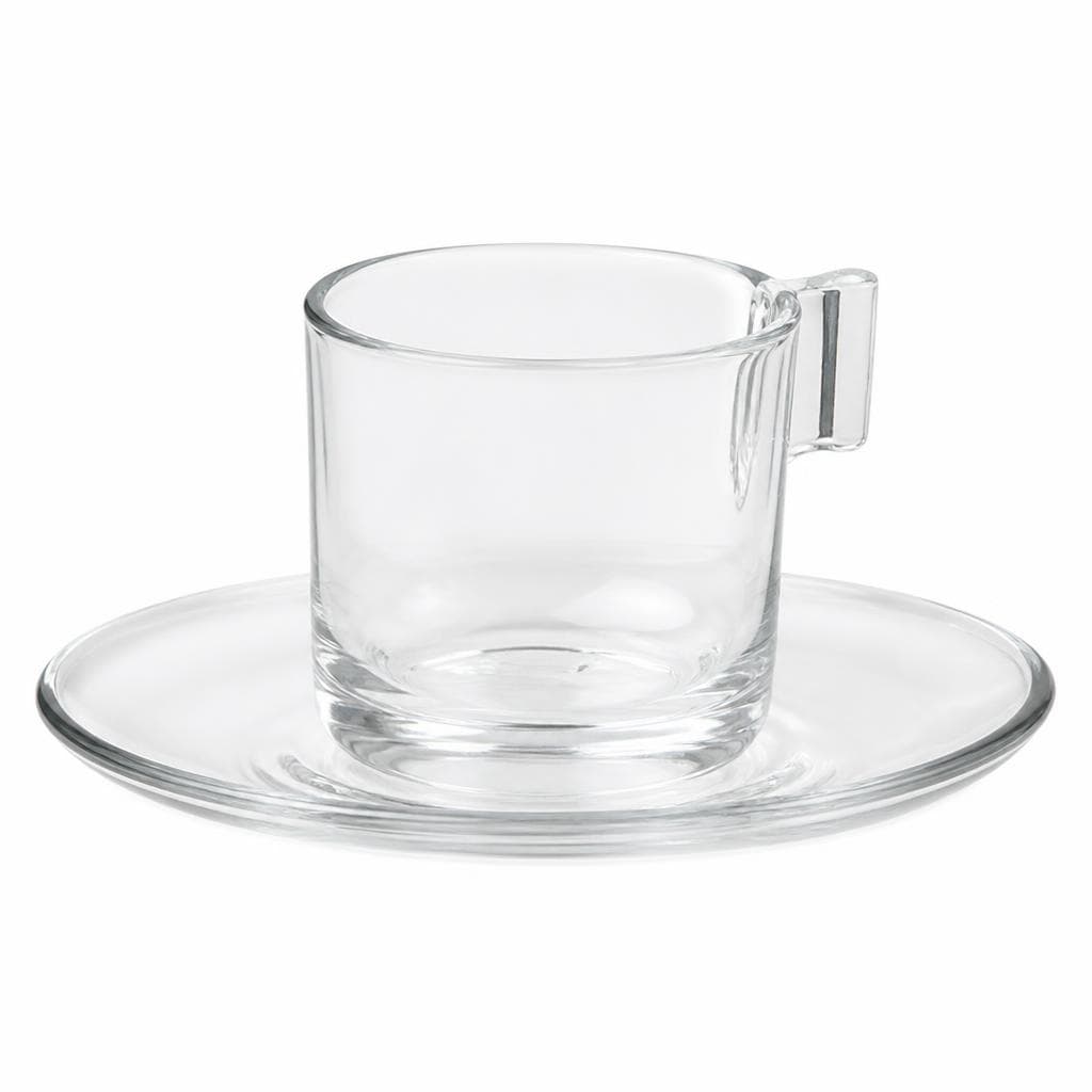 Tazza caffè con piattino, 6 pezzi – Esselunga