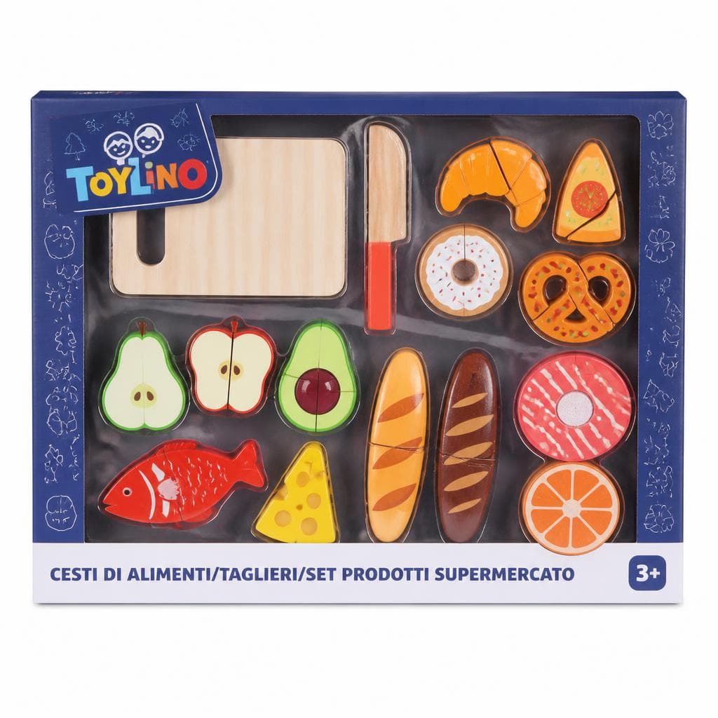 Toylino Cesti di alimenti/taglieri/set prodotti supermercato – ALDI
