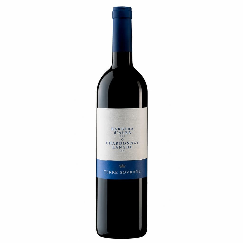 Barbera d'Alba DOC o Chardonnay Langhe DOC Terre Sovrane, 750 ml – Carrefour