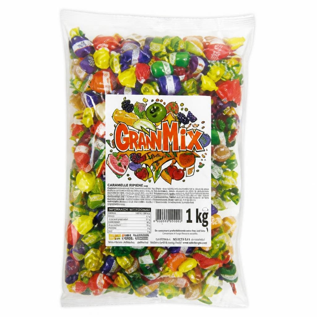 Caramelle ripiene, 1 kg – MD