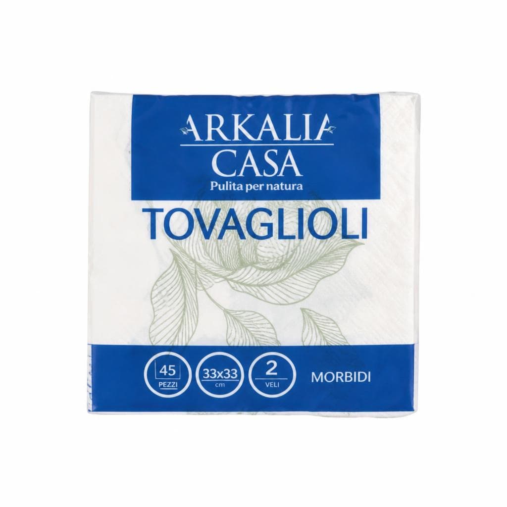 Tovaglioli decorati, 45 pezzi Arkalia – Panorama