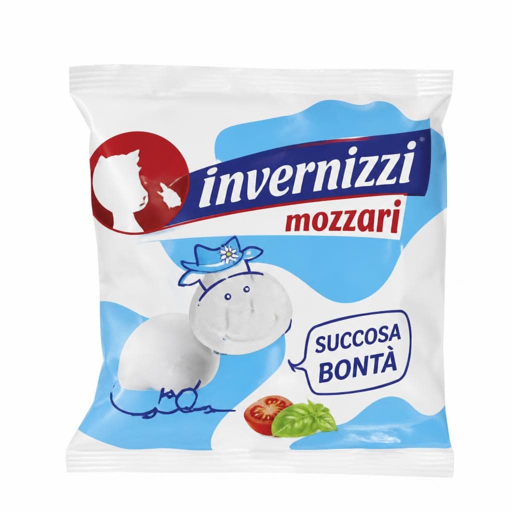 Mozzarella "Mozari" Invernizzi, 100 g x 3 – Panorama