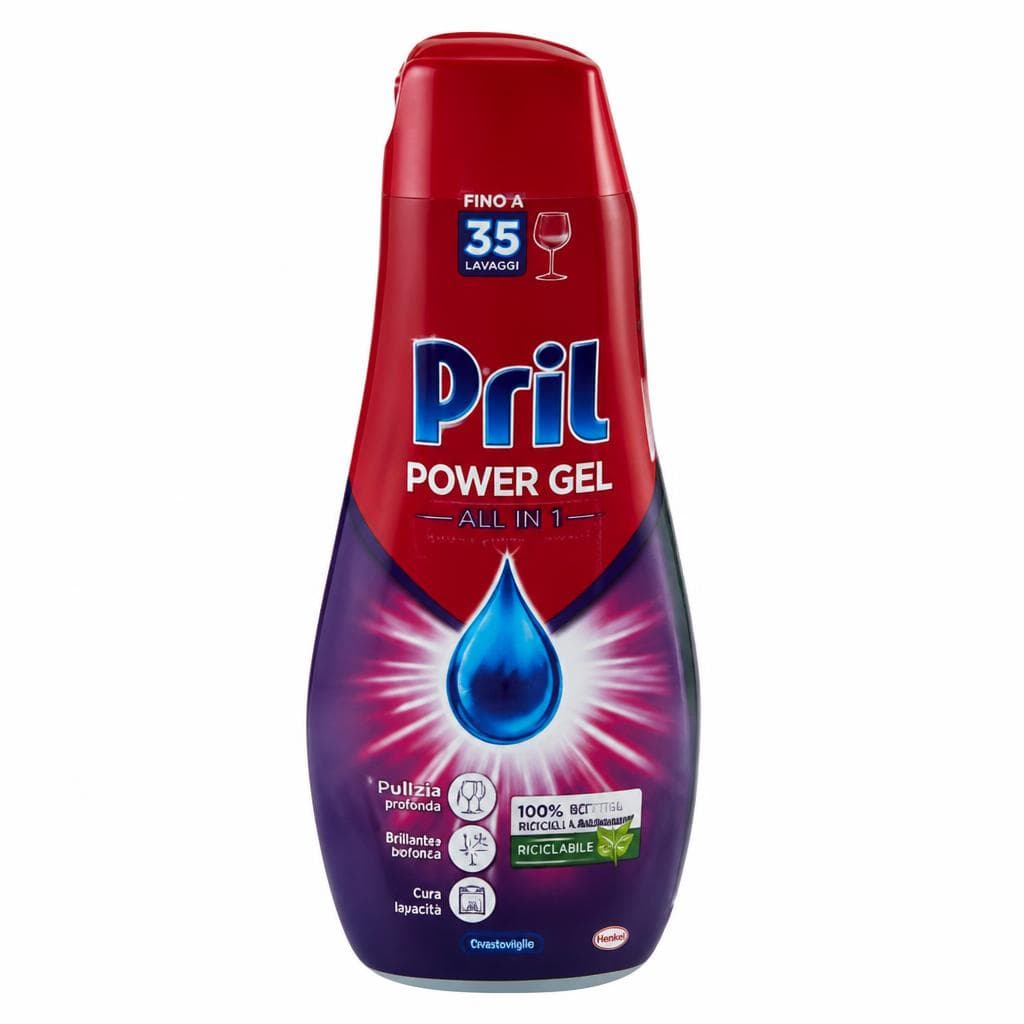 Detergente lavastoviglie Gelutto in 1 Pril, ml 630 – Bennet