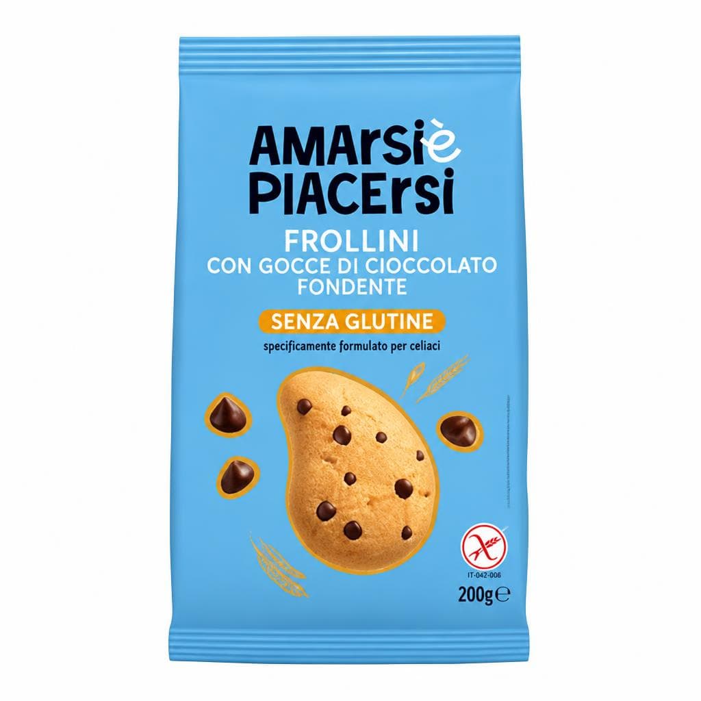 Amarsi è Piacersi frollini con gocce di cioccolato fondente, 200 g – Iper La grande i